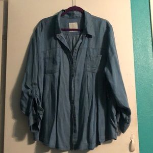 Blue Button Down Shirt